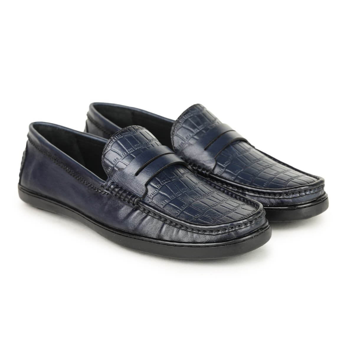 Penny loafers for men_blue5