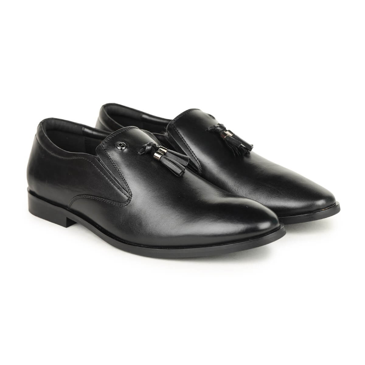 Black tassel loafers for mens_8