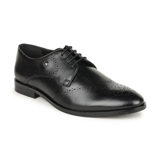 Black Brogue Shoes for Men