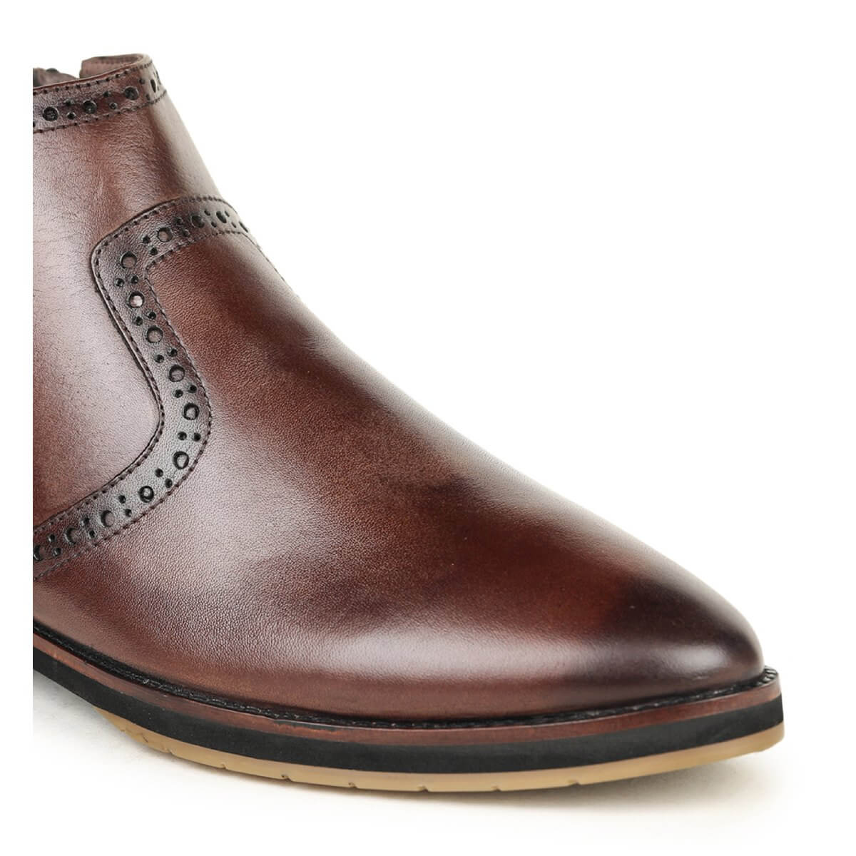 Brown Chelsea Boots Men1