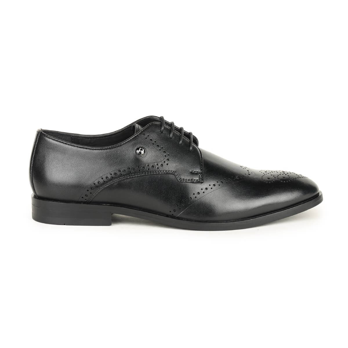 Black Brogue Shoes for Men_3