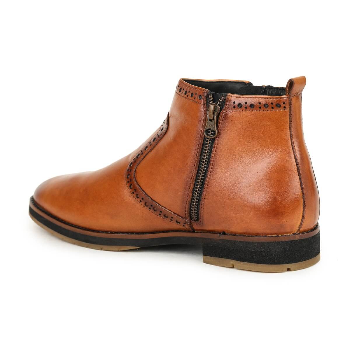 Tan Chelsea Boots Men_6