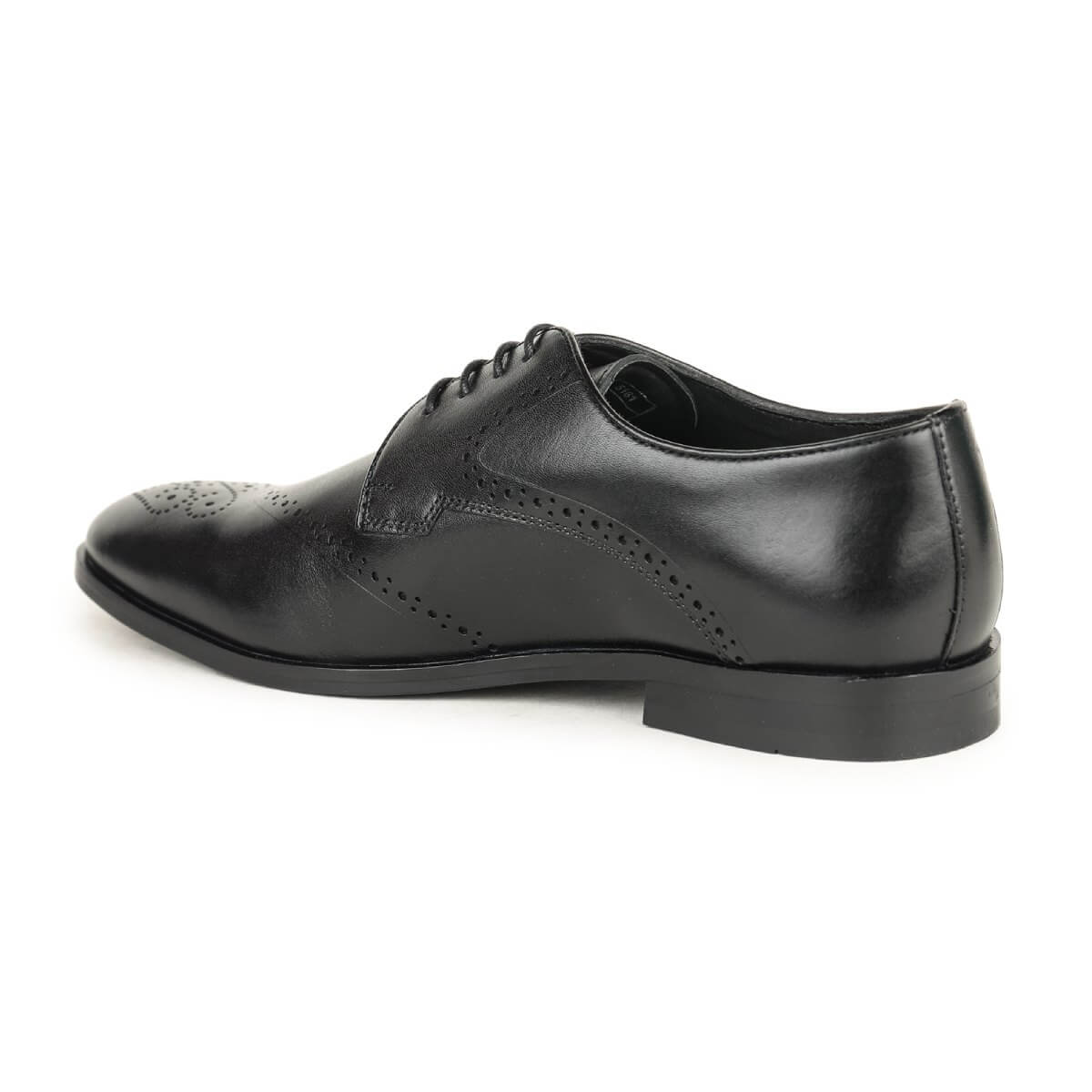 Black Brogue Shoes for Men_4