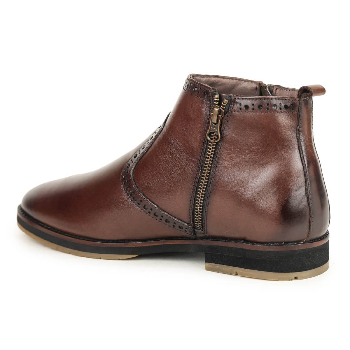 Brown Chelsea Boots Men3