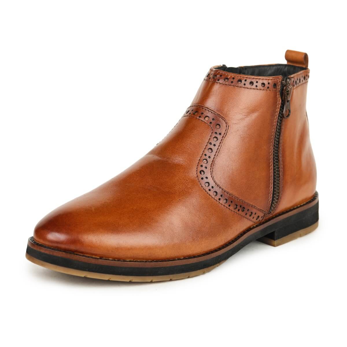 Tan Chelsea Boots Men_7