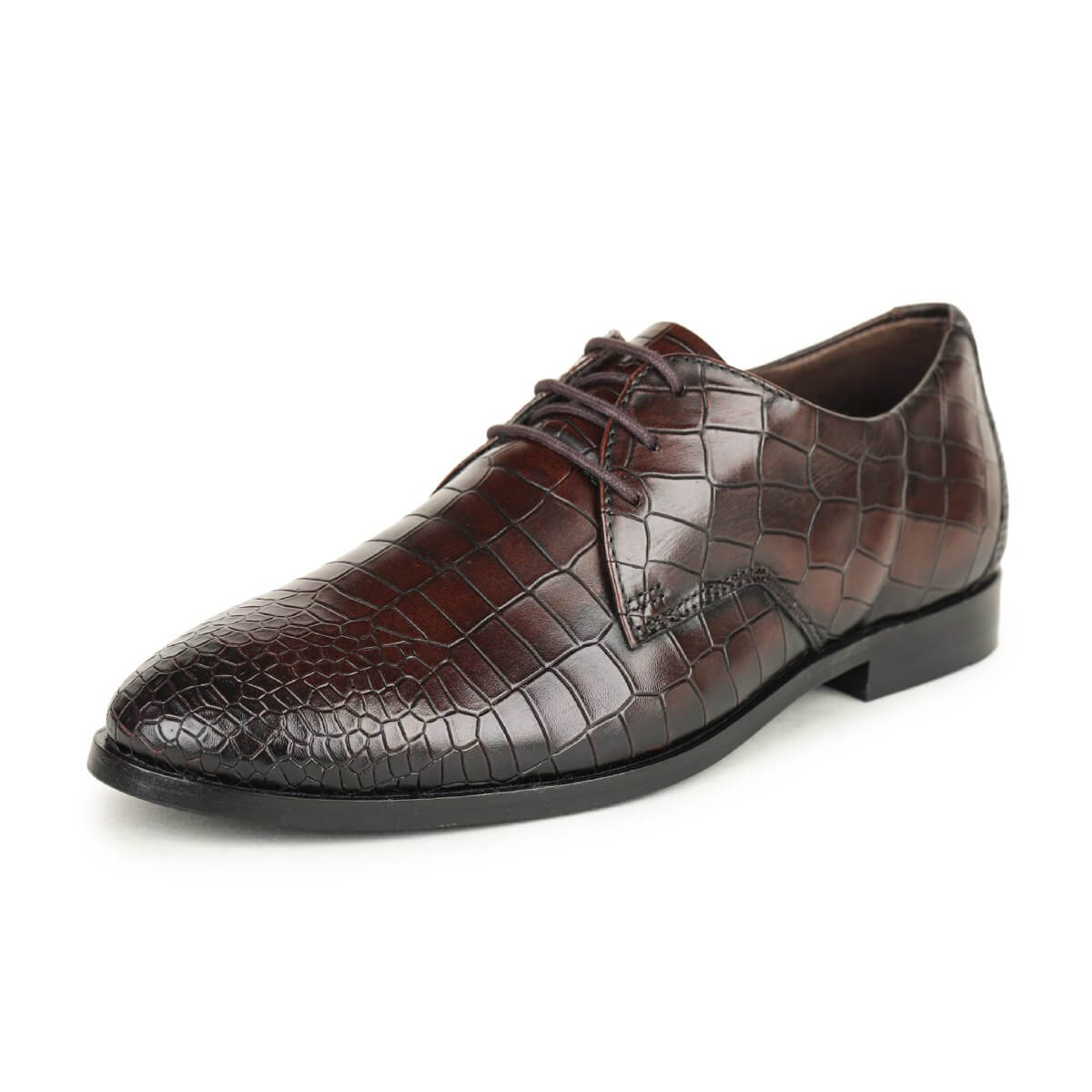 croco print lace up shoes_4