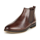 mens leather chelsea boots brown7