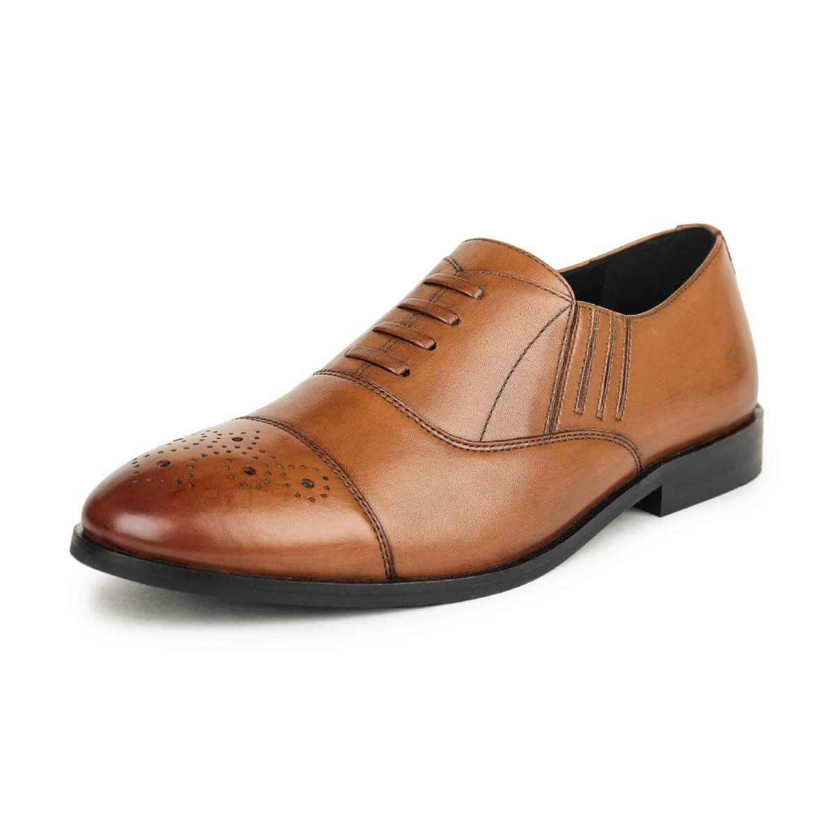  brogue shoes formal tan1