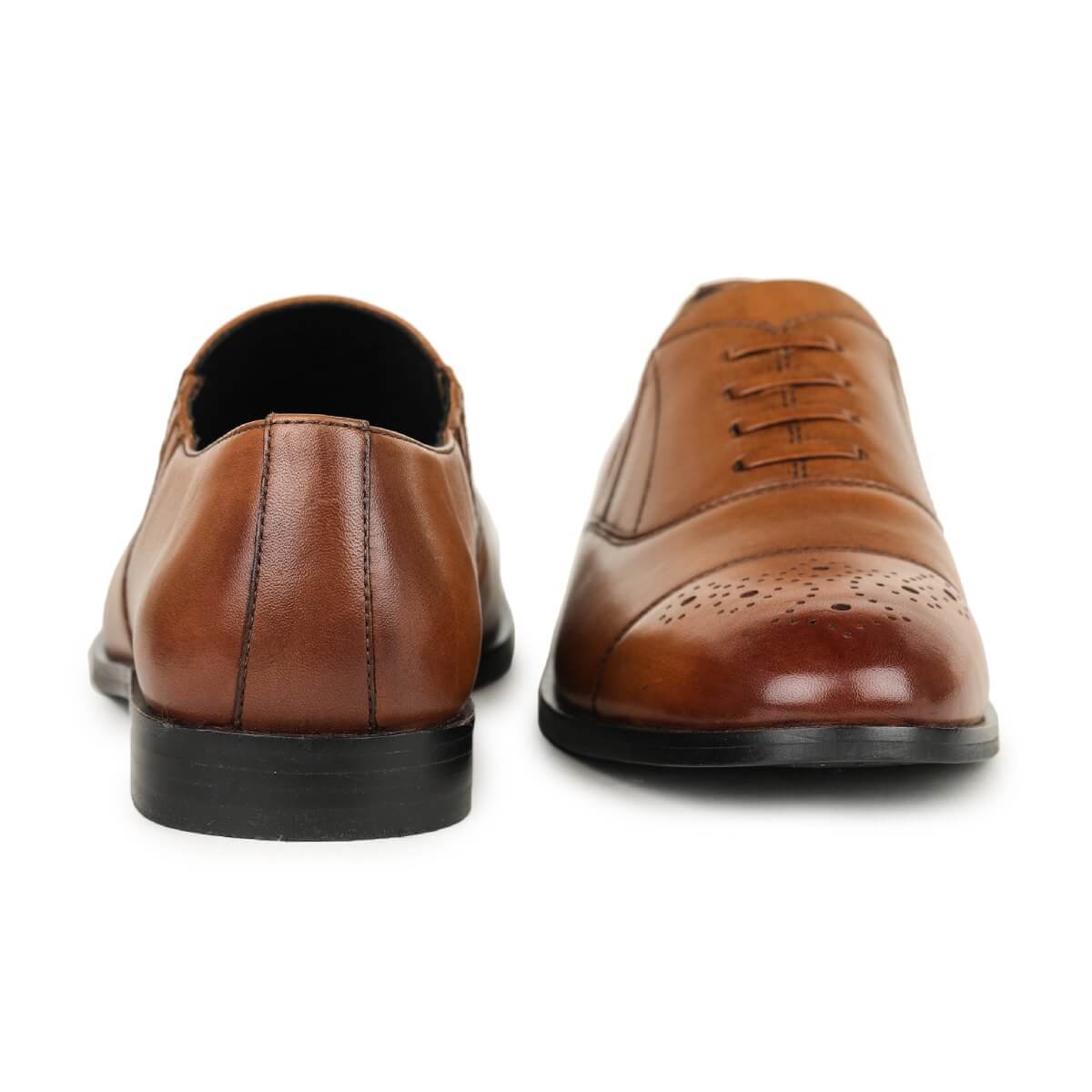  brogue shoes formal tan2