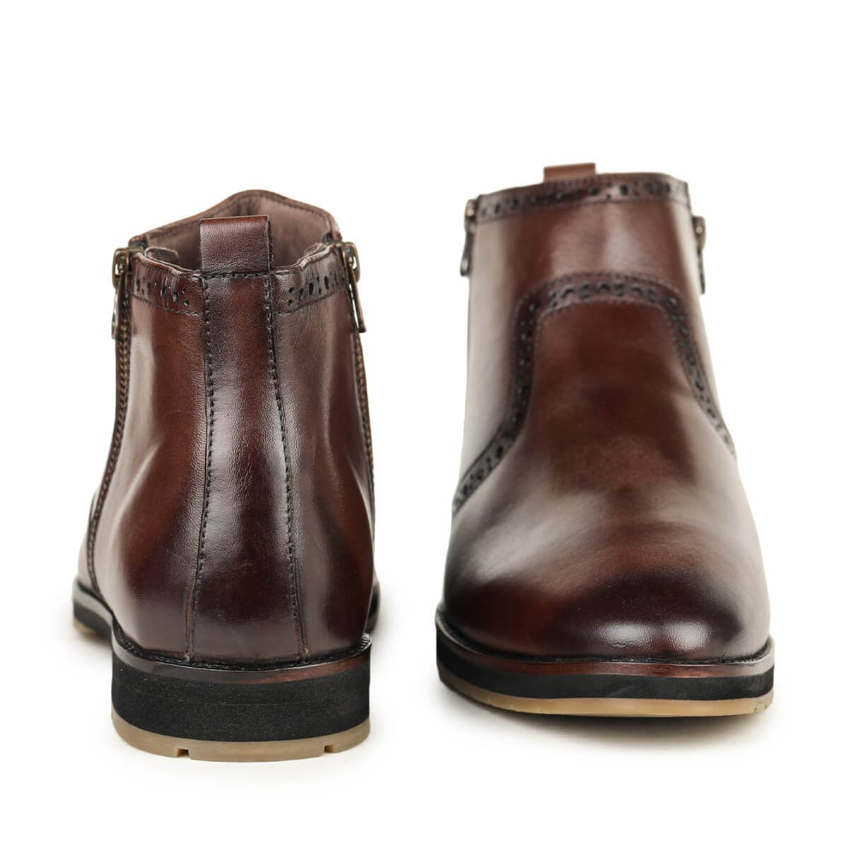 Brown Chelsea Boots Men5