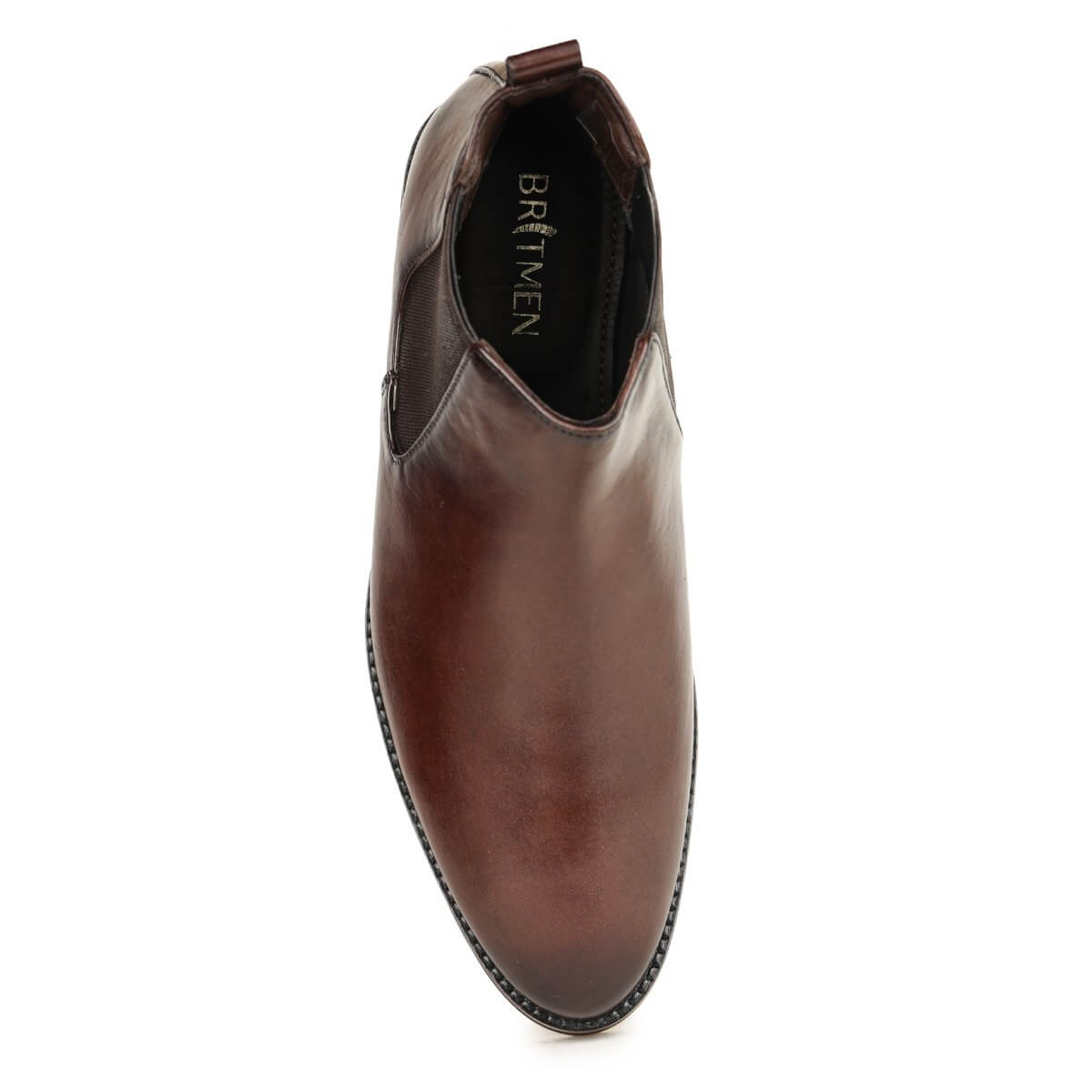mens leather chelsea boots brown8