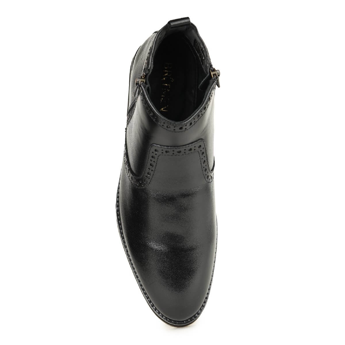 Black Chelsea Boots Men_9