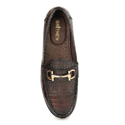 crocs loafer shoes brown_9