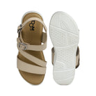 Women’s Leather Sandals 7575 – Classic Design with Buckle & Chunky Sole - Zoom Shoes India