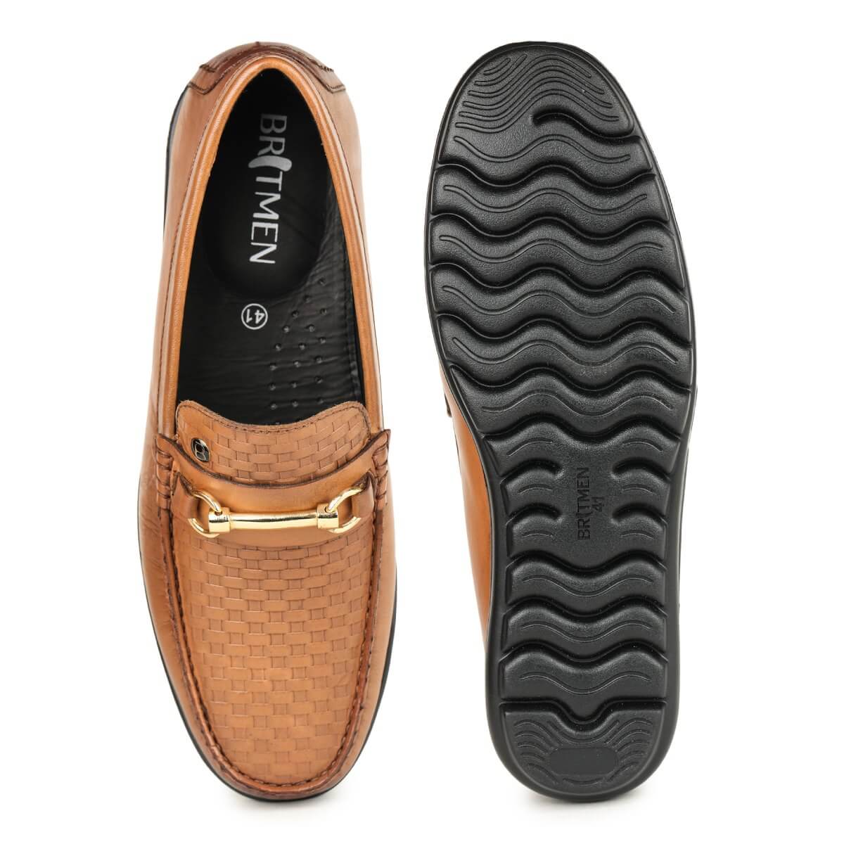 Mat Style Loafers For Men_tan7