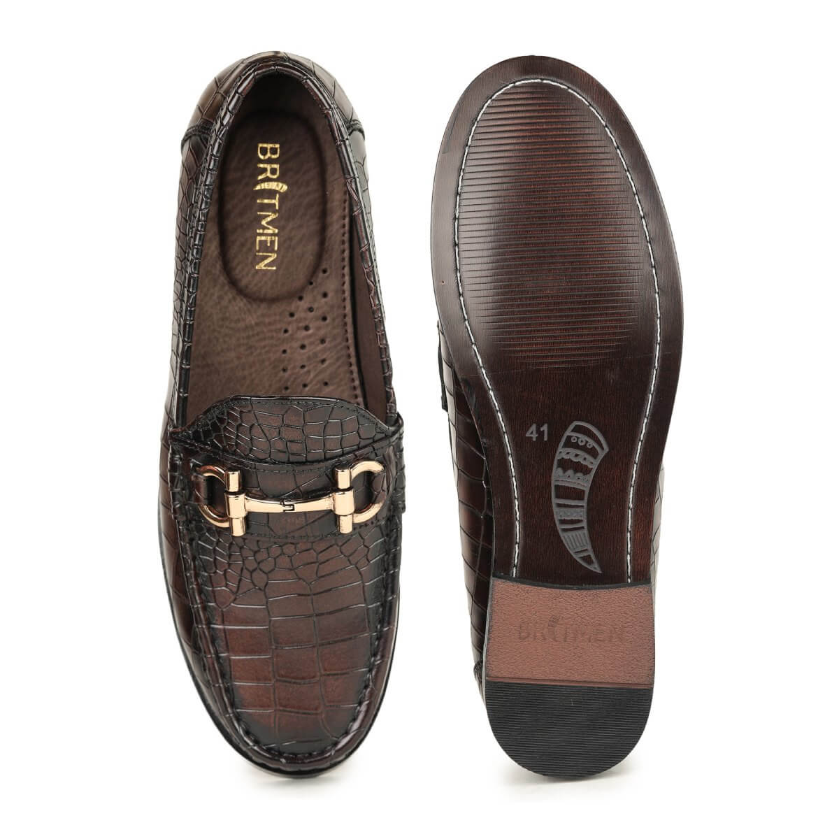 crocs loafer shoes brown