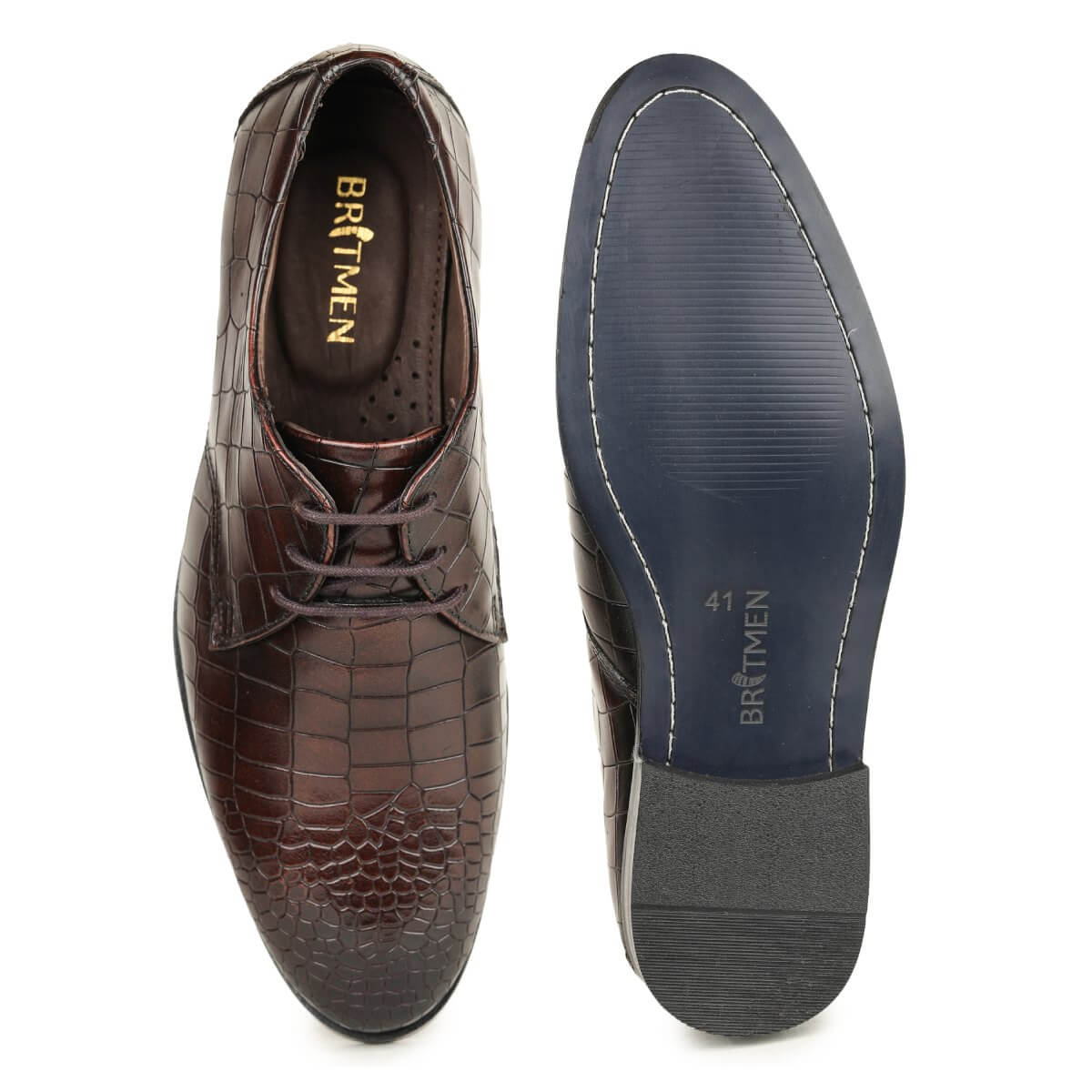 croco print lace up shoes_7
