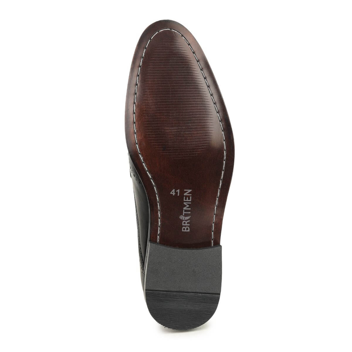 Black Brogue Shoes for Men_8