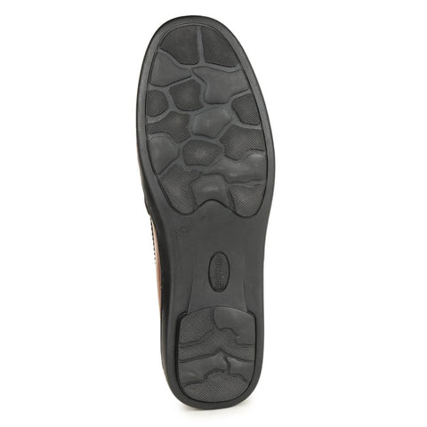 checkbox pattern loafers tan_1