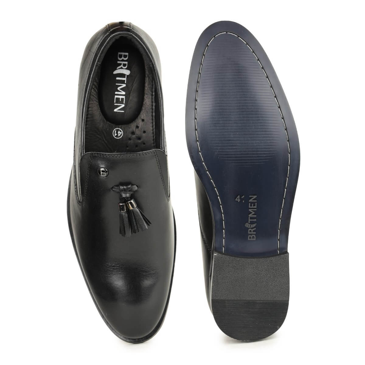 Black tassel loafers for mens_6