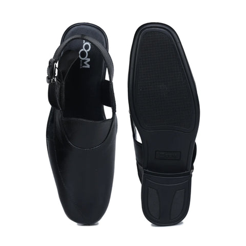 Men’s Slingback Original Leather Loafers Model 9237 – Pointed Toe with Cushioned Insole