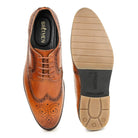 Wingtip Brogue Shoes tan_9