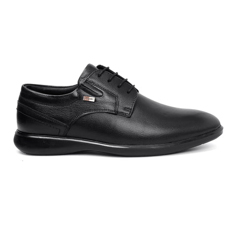 Men Lace Up Shoes RC-72_black1