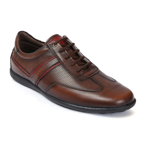 mens lace up shoes S-1371_brown