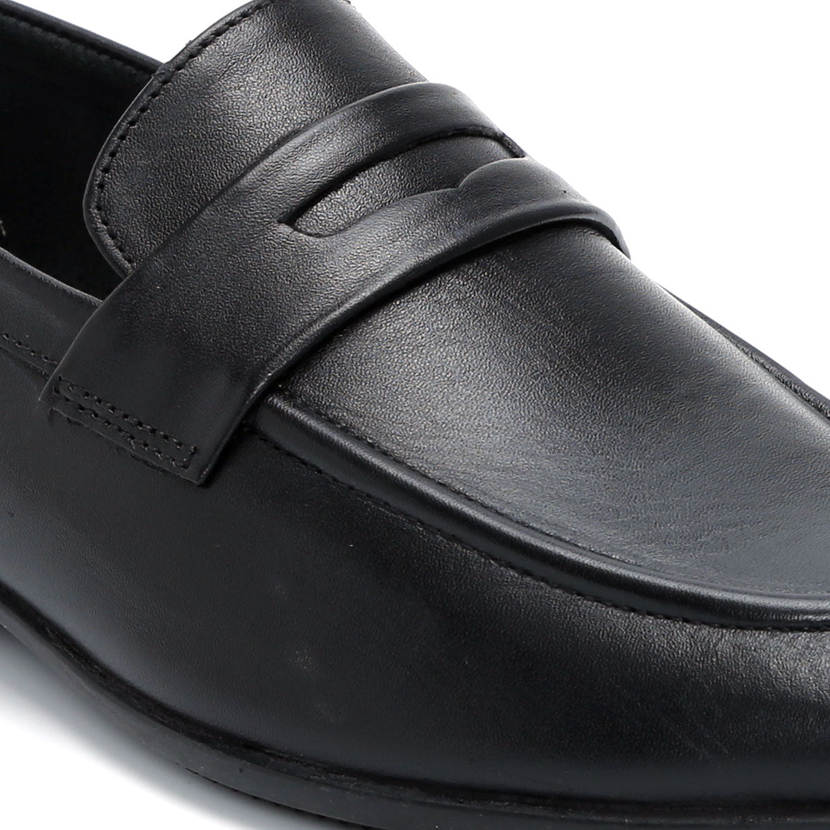 Men's Genuine Leather Penny Slip-On Loafers - 1441 – Zoom Shoes India