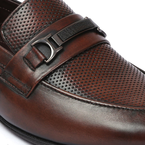 Textured Casual Slip-On Shoes TM-21_brown1