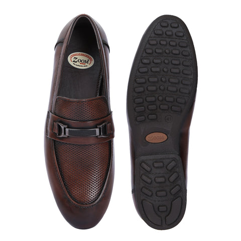 Textured Casual Slip-On Shoes TM-21_brown4
