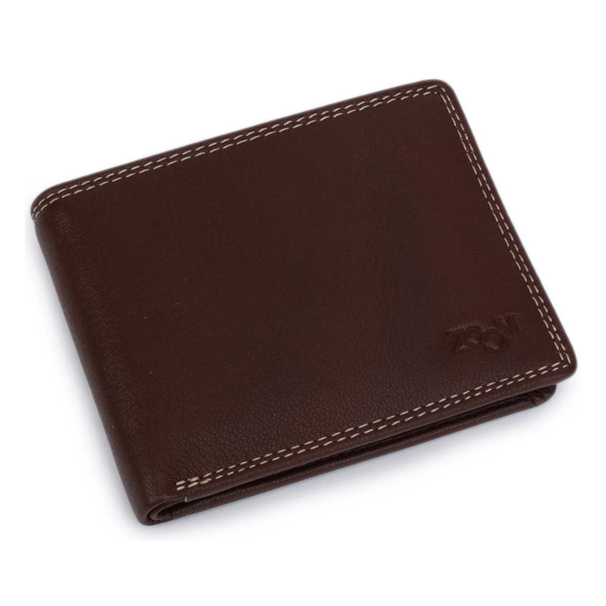 Men's Leather RFID Wallet with Red Zip 28312 Zoom Shoes – Zoom