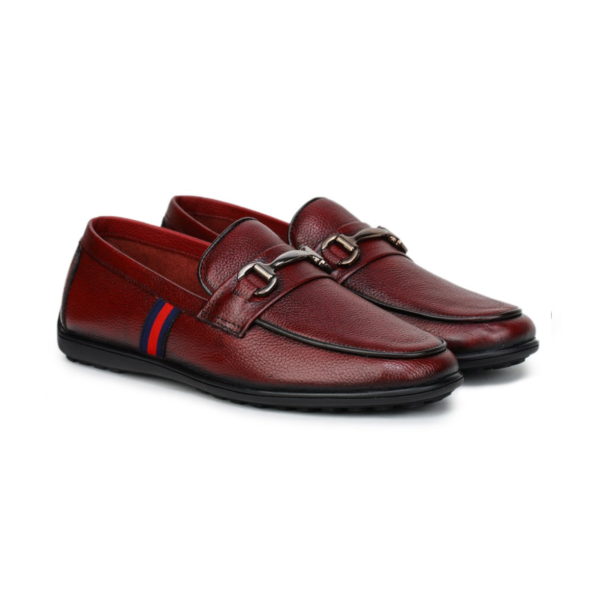 mens buckle loafers_cherry6