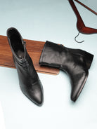 Women's Genuine Leather Ankle Boots - 1044 - image 1