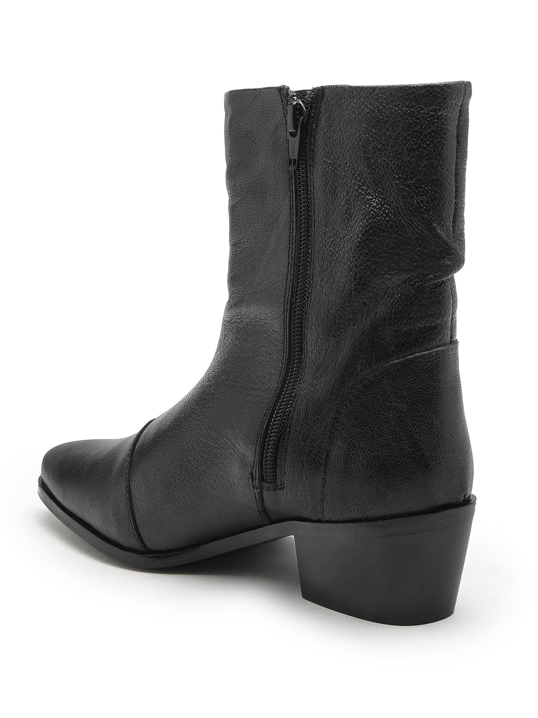 Women's Genuine Leather Ankle Boots - 1044 - image 7