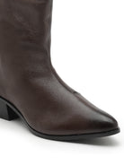 Women's Genuine Leather Ankle Boots - 1044 - image 14