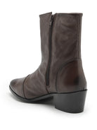 Women's Genuine Leather Ankle Boots - 1044 - image 16