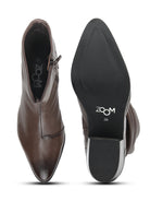 Women's Genuine Leather Ankle Boots - 1044 - image 18