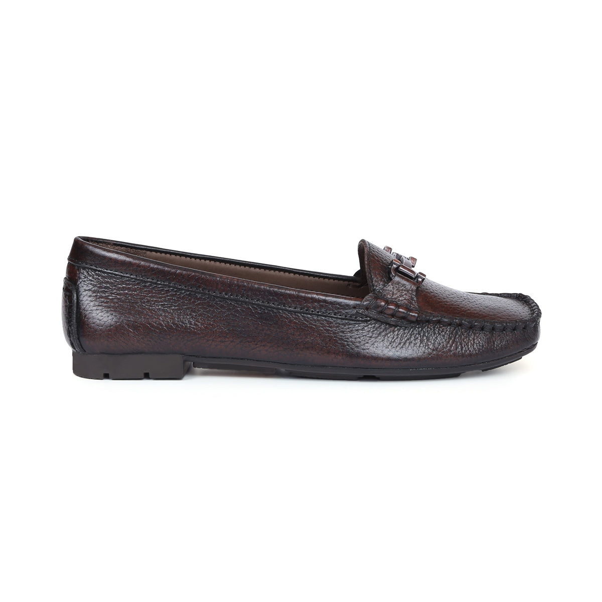 Women's Genuine Leather Bellies - 2631 - image 7