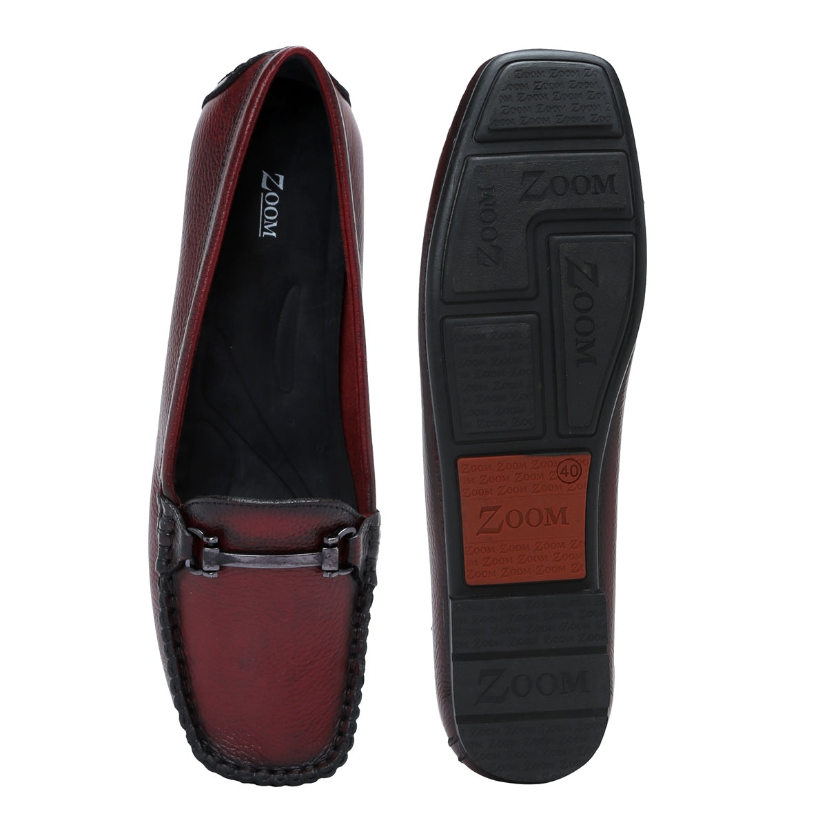 Women's Genuine Leather Bellies - 2631 - image 15