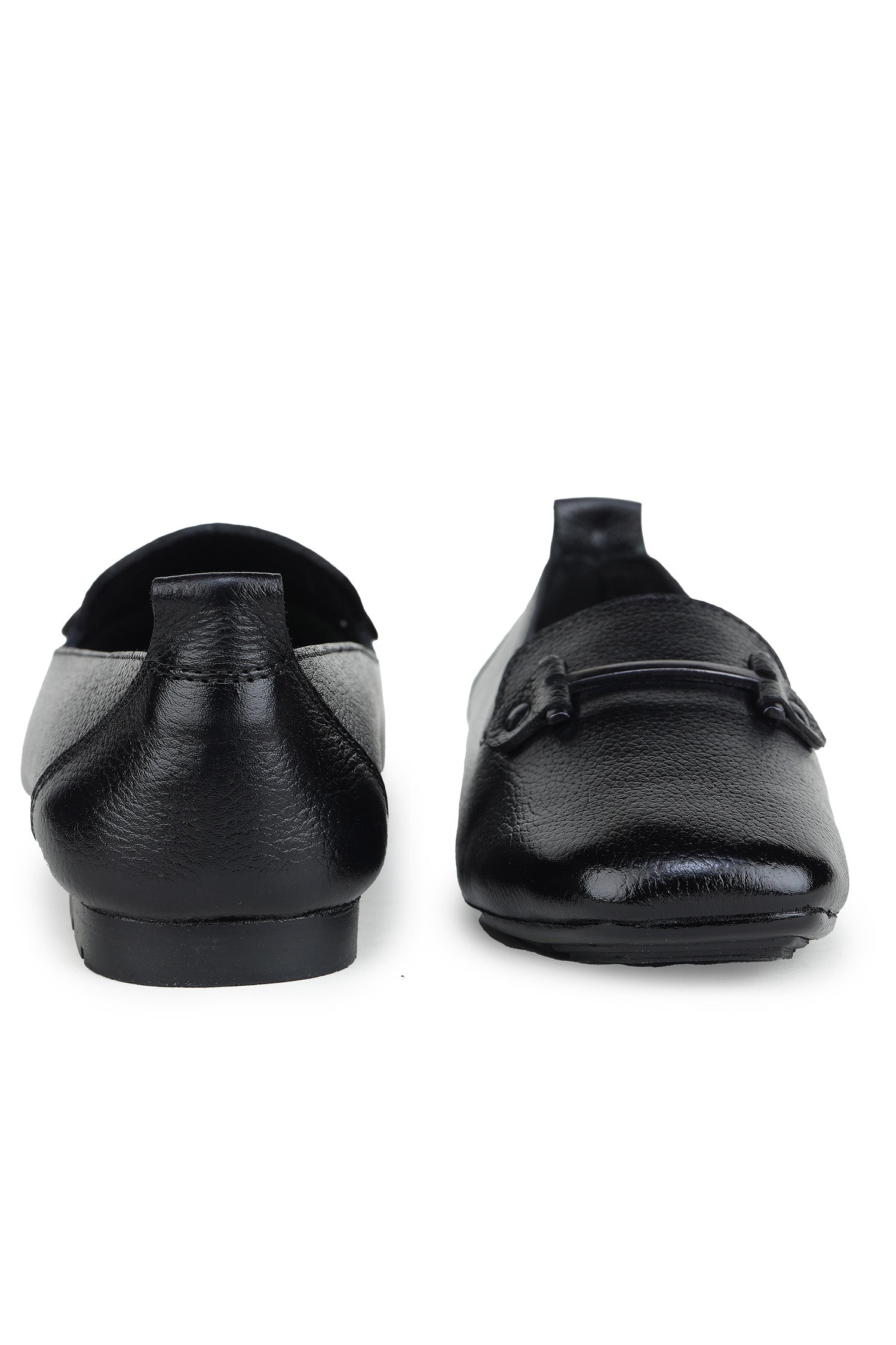 Women's Genuine Leather Bellies - 2671 - image 6