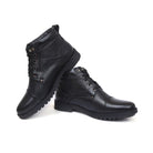 Men's Genuine Leather Lace-Up Boots - 3051 - image 4