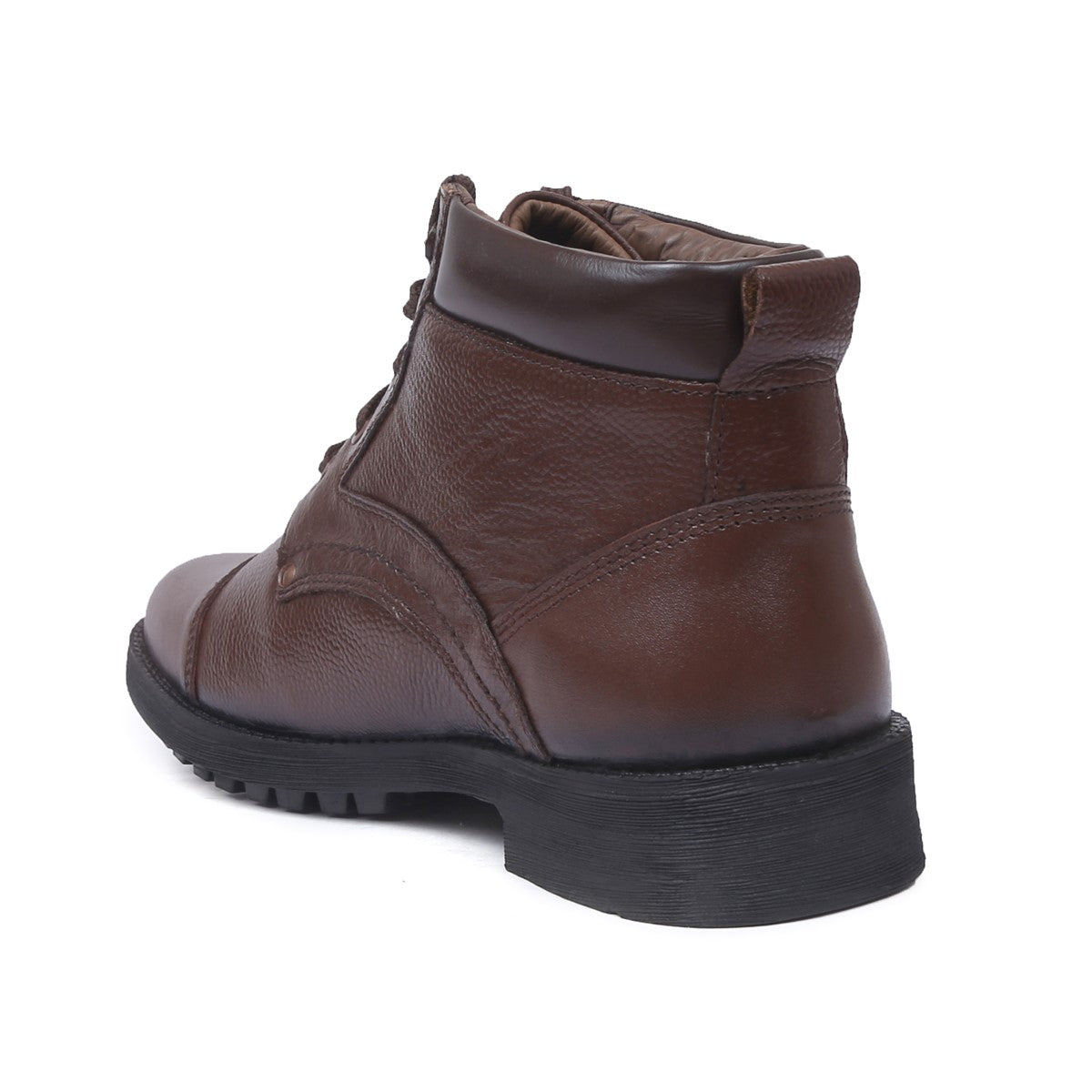 Men's Genuine Leather Lace-Up Boots - 3051 - image 9