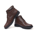 Men's Genuine Leather Lace-Up Boots - 3051 - image 12