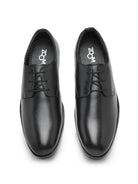 Men's Genuine Leather Derby Formal Shoes - 3287 - image 2