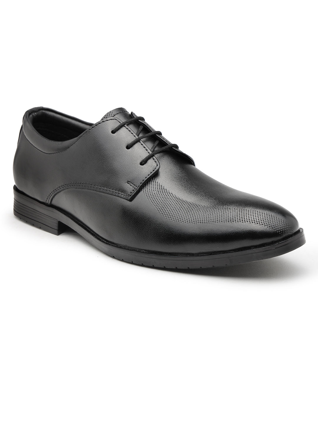 Men's Genuine Leather Derby Formal Shoes - 3287 - image 5