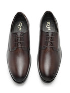 Men's Genuine Leather Derby Formal Shoes - 3287 - image 12