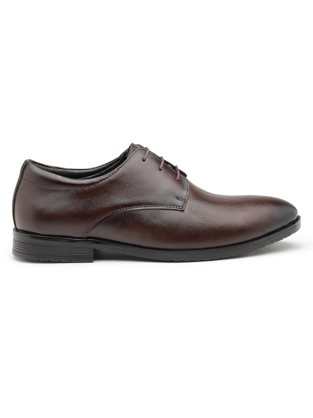 Men's Genuine Leather Derby Formal Shoes - 3287 - image 14