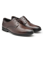 Men's Genuine Leather Derby Formal Shoes - 3287 - image 17
