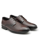 Men's Genuine Leather Derby Formal Shoes - 3290 - image 17